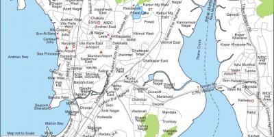 Kartta Mumbai central