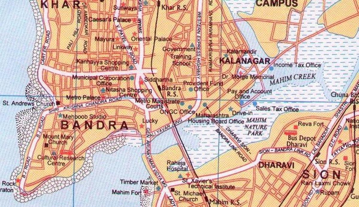 kartta bandra Mumbai