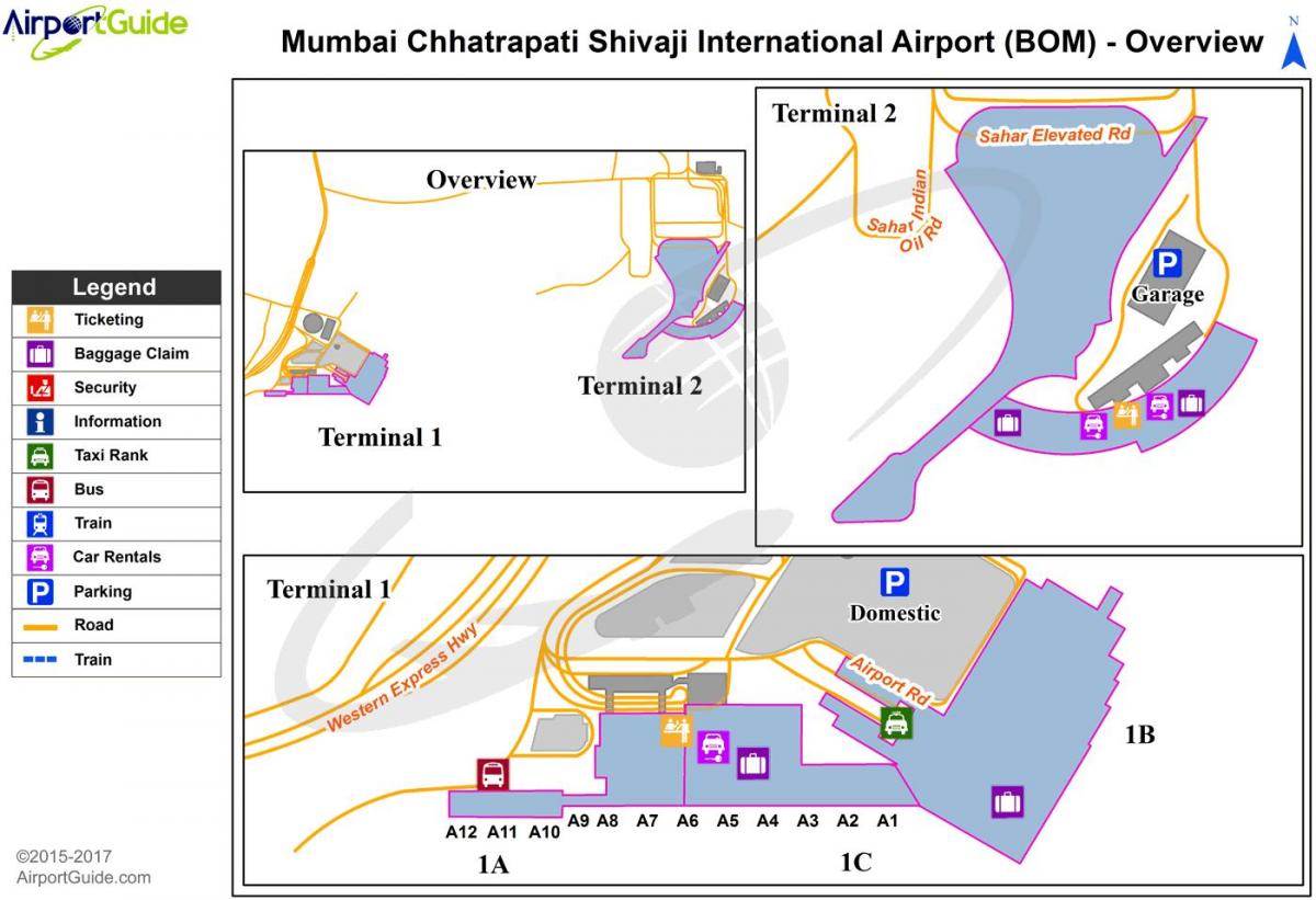 Chhatrapati Shivaji terminus kartta