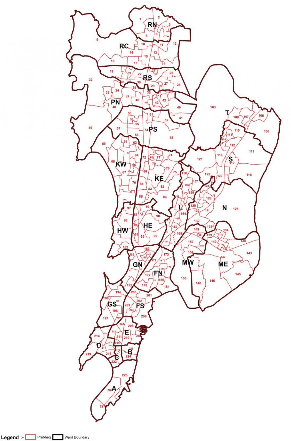 seurakunnan kartta Mumbai