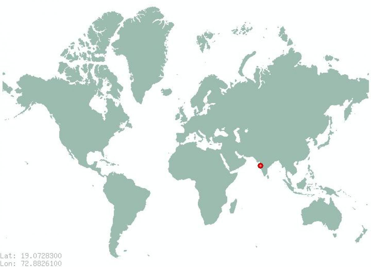 Mumbai on maailman kartta