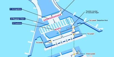 Kartta Mumbai kansainvälinen lentokenttä